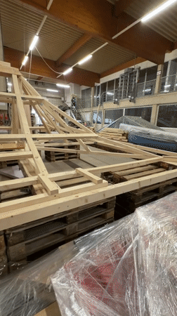 Woodworking and renovation work underway in a Leudelange workshop