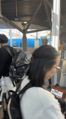 Spider-Man street performer entertains at Burnaby SkyTrain station