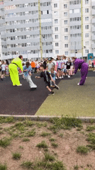 Kids' outdoor activity day in Фролы, Russia