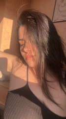Woman resting in sunlit room in Stara Zagora