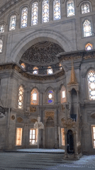 Istanbul mosque and bazaar architecture with resident cats