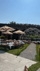 Morning spa relaxation captured at Milan wellness facility