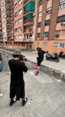 Saturday skate session filmed on the streets of Badalona