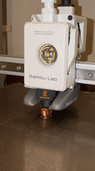 3D printer operates with copper filament in Thailand residence