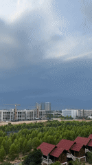 Morning scenes from Pattaya: cityscape views and breakfast moment