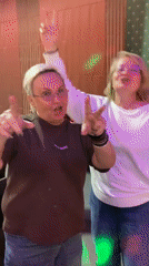 Women's party with dancing and karaoke in Chaikovsky, Russia