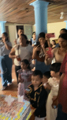 Children's birthday party celebration documented in Tinaquillo, Venezuela