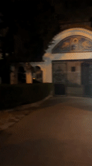 Easter preparations documented at illuminated religious sites in Asenovgrad, Bulgaria