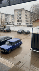 Morning slice-of-life moments documented across Chaikovsky, Russia