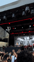 Electronic music festival draws crowds in Belgrade suburb