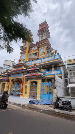 Ornate Thanh That temple documented in Nha Trang, Vietnam