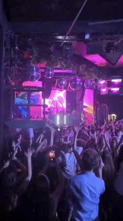 Night out documented across multiple Sofia venues and establishments