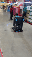 Routine grocery shopping observed at Thai Makro store