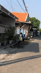 Street market day in Balongdowo, Indonesia