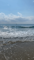 Peaceful beach scene captured in Cam Ranh Bay, Vietnam