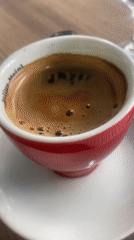 Coffee and fountain moments captured in Podgorica cafe