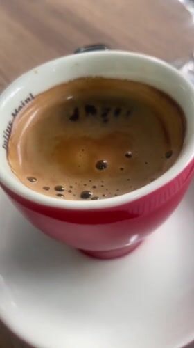 Coffee and fountain moments captured in Podgorica cafe