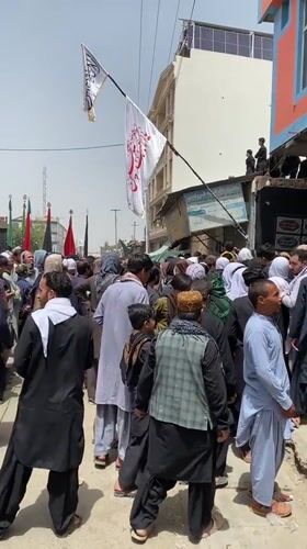 Religious procession fills Kandahar streets in mass mourning gathering