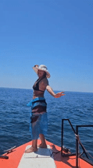 A relaxed morning on the water off the Montenegro coast