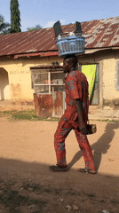Daily life documented in Akwanga, Nigeria Friday afternoon