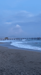 Evening beach scenes documented along Alanya Turkey coastline