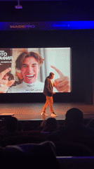 Photography marketing presentation held at MADEPRO conference in Bulgaria