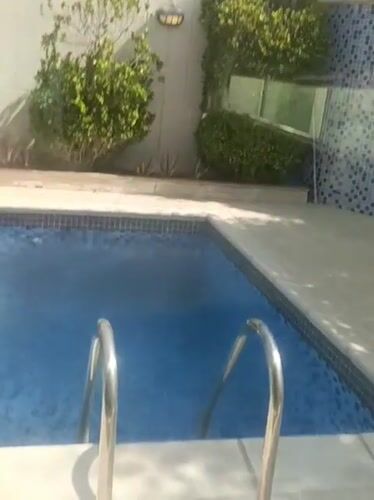 Early morning residential life documented in Dubai neighborhood
