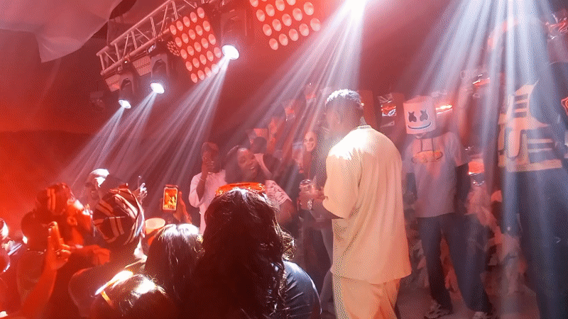 Costume party with live performance held in Jos, Nigeria