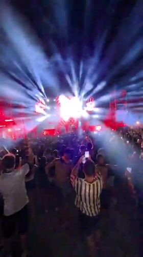 Late-night outdoor DJ set lights up Sant Jordi Desvalls
