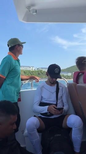 Boat tour captured on video in Nam Nha Trang Ward