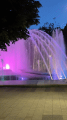 A summer evening stroll through central Pleven, Bulgaria