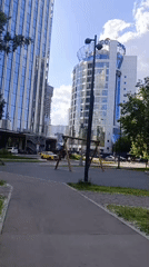 Luxury Mercedes observed on sunny Moscow street