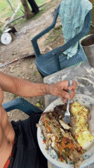 Fish meal documented by witnesses in Venezuela