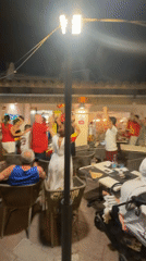 Palmanova erupts in street celebrations as Spain leads Argentina 1–0