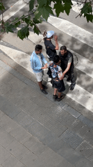 Barcelona residents gather for chess, socializing in public spaces
