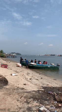 Morning scenes captured around Ibasa waterfront and rural areas
