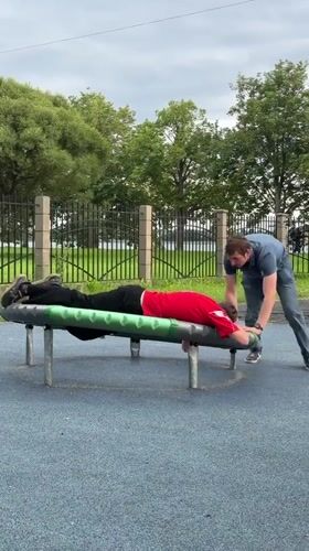 Afternoon play at a Riga outdoor playground