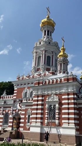 Baroque churches, golden domes, and streets of Saint Petersburg