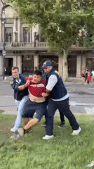 Buenos Aires protesters clash with riot police over reform opposition