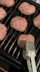 Outdoor burger grilling session documented in Tsarevo, Bulgaria