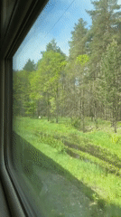 Train Journey Through Krasnodar Region Documented by Passenger