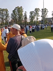 Community event draws crowds to Manahan Stadium area in Surakarta