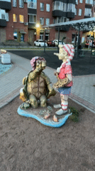 Evening walk through Saint Petersburg neighborhoods captured in memories