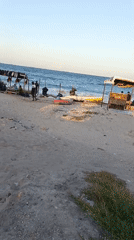 Ordinary beach day unfolds in Dar es Salaam