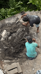 Late-night construction work observed in Kuta Selatan, Indonesia