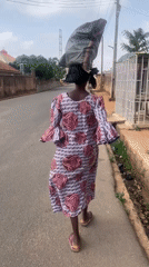 Morning street life documented across two Nigerian communities
