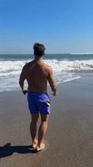 Morning beach scenes captured at North Kuta Indonesia