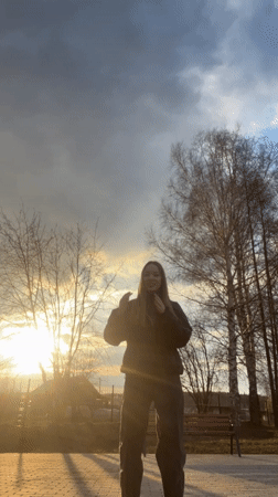 Two women spend leisurely afternoon in Сосново, Russia