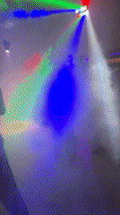 Night club scene captured in Kizner, Russia