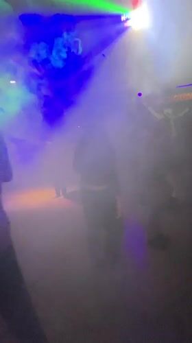 Night club scene captured in Kizner, Russia